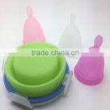 2016 Latest Chinese High Quality Menstrual Cup With Fold Sterilizer Cup thumbnail-6