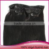 2015 Cheap Clip In Colored Hair Extension Straight Brazilian Human Hair Extension thumbnail-3