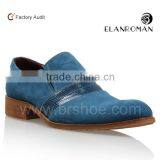Slip-on Men Dress Leather Shoe Flat Outsole Shoes for Men Mexico Design thumbnail-1