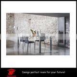 Modern Dining Table Wood Dining Table Designs Grey Dining Table Set thumbnail-4