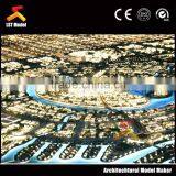 Miniature Building Models With Grass and Car Decoration