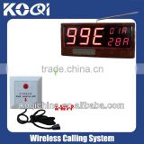 Table wireless call system digital pager of restaurant