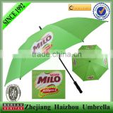 promotional golf umbrella with slik printing