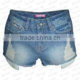 High Level Lady's Denim Shorts thumbnail-1