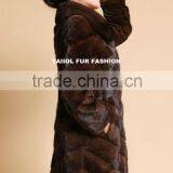 Natural Mink Fur Coat,knitted Mink Fur Coat,mink Fur Coat thumbnail-2