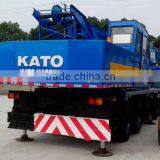 Produced in Japan Used Kato 40t Hydraulic Truck Crane Good Price Offered thumbnail-5