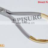 Adam Plier TC Half Gold Handle Dental Orthodontic Wire Bending Pliers Instrument thumbnail-1