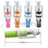 Wired Mini Selfie Stick Handheld Monopod Extendable Fold Selfie Stick For IPhone Samsung Smartphone Phones Camera Selfie thumbnail-3