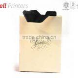 Christmas gift paper bags with gold stamping foiling from India