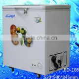 BD-108 Energy-saving technologies mini chest freezer walk in freezer