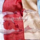 polyester cut-out curtain fabric
