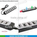 7 Ports HI-Speed USB2.0 HUB With USB Cable,cheap Electronic Gadgets