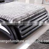Hot Seller Modern Leather Bed Set thumbnail-4