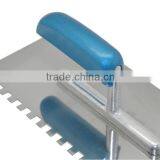 German Notched Stainless Steel Plastering Trowel With Wooden Handle thumbnail-5