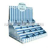 Carton paper desktop eyewear display sungalsses display printing prictures paper display racks