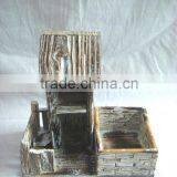 Wooden Flower Pot(FSC Certificate)