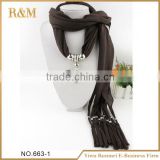 Latest hot selling!! originality jewelry charm scarf made in china