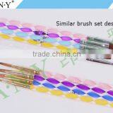 ANY Professional Nail Art Building Care 4PCS Wire Brush Set Pure Kolinsky Acylic Brush thumbnail-3