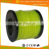 Hot Selling 1LB Spool Light Yellow Color Square Twist Shape Brush Cutter Spare Parts Nylon Grass Trimmer Line For Cutting Grass