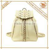 Tianfenghandbag Vintage Leather Backpack Women Fashionable Casual Style PU Backpack Korean Style Quality Choice thumbnail-3