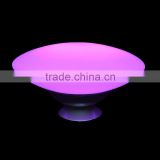 LED color changed glass table lamp