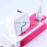 UK Plug Beautiful Portable Powerful 3in1 USB Socket Wall Charger Travel Adapter thumbnail-6