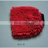 Double Face Chenille Car Cleaning Gloves Microfiber Wash Mitt thumbnail-1