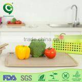 Food Safe Natural Eco-friendly Rice Husk Bamboo Chopping Board thumbnail-1