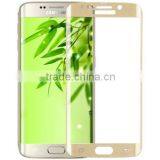 2016 New Innovations Mobile Phone Accessories 3D Tempered Glass Screen Protector For Samsung Galaxy S7 Edge