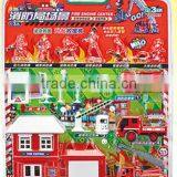 Kid Play Plastic Fashion Mini Police Car Toys Set thumbnail-3