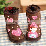 NO.U038CHot Sales High Quality and Cheap China Kids Snow Boots Cheap thumbnail-1