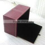 China Newest Leather Decorative Tissue Box thumbnail-3
