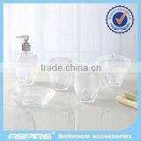 Acrylic Convenience 7pcs Bathroom Set