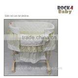 4 in 1 Baby Sleep Cradle Bassinet Cotton Baby Basket thumbnail-2