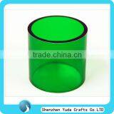 Clear Green Plexiglass Tube For Sale, Round Acrylic Tubing thumbnail-1