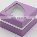 Handmade High Quality Watch Box With Pvc Clear Window