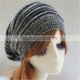 Colorful Slouch Solid Color Crochet Beanies Knitted Hat for Lovely Girls thumbnail-4