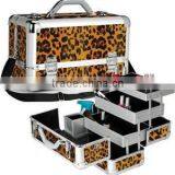 Leopard Print Makeup Train Case thumbnail-1