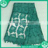 Hot Sale African Cord Lace Fabrics Nigeria Cord Lace Materials Embroidery Lace Fabric White for Nigerian Parties thumbnail-2