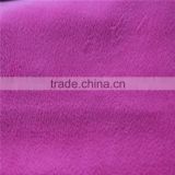 super soft 100% polyester short pile fabric for sofa,toy,hometextile,blanket