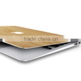 Hot sales Ultra thin for macbook air 12/13/14/15 inch case wood skin cover case