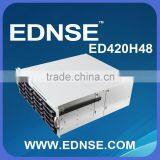 ED420H48-T3-D Short Depth 480mm 20 Bay Hot Swap 4U Storage Server Case