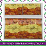 Xmas Designs Colored Paper Napkins for Decorations