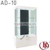 AD-10 wooden shoe cabinet glass shoe rack display