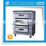 Baking Bread Oven - 3 Decks 6 Trays, All S/S, Pan 40*60 Cm, TT-O38F thumbnail-2