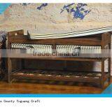 Wooden Shoe Cabinet Shoe Rack Box Drawers Storage Rack thumbnail-3