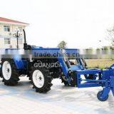 Tractor front end loader snow blade