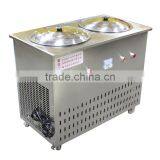 Commercial Flat Pan Fried Ice Cream Machine for Sale Make in China