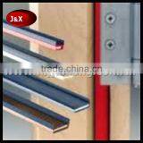 European Type Hard PVC Shell Fireproof Intumescent Door Seal With Brush or Without Brush With/without Adhesive thumbnail-4