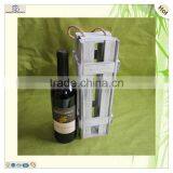 Vintage Color Sliding Lid Wooden Wine Crate Box thumbnail-6